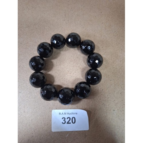 320 - Natural Stone Bracelet Heavy Ct Weight