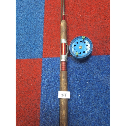 243 - Vintage Fly Fishing Rod/Reel