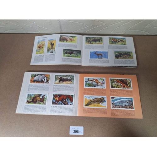 298 - Full Card Albums x4 To Include Asian Wildlife, African Wildlife, British Wildlife and Wildlife In Da... 