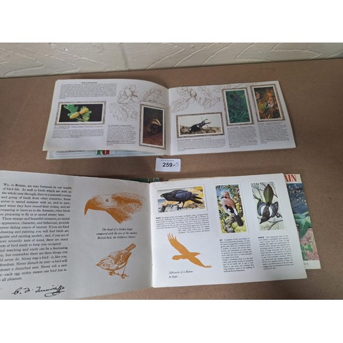 259 - Card Albums x5 To Include Bird Portraits, Journey Down Stream, Tropical Birds, Wildlife Birds and Wo... 