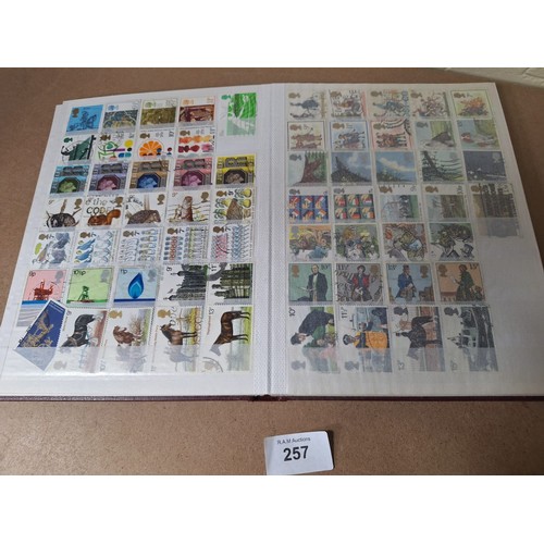 257 - Rare Book Full Of Various English Stamps (100's if not 1000's)