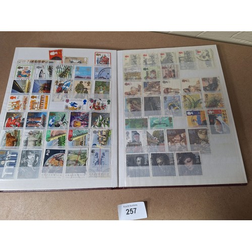 257 - Rare Book Full Of Various English Stamps (100's if not 1000's)