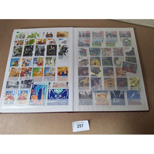 257 - Rare Book Full Of Various English Stamps (100's if not 1000's)