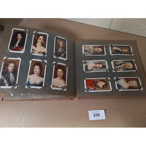 256 - Cigarette Card Album To Include Approx 300 Cigarette Cards Including Antique/Vintage Players, Wills,... 