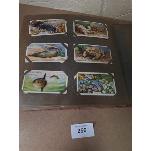 256 - Cigarette Card Album To Include Approx 300 Cigarette Cards Including Antique/Vintage Players, Wills,... 