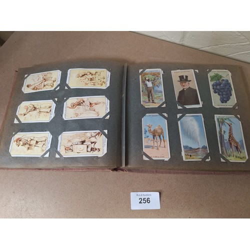 256 - Cigarette Card Album To Include Approx 300 Cigarette Cards Including Antique/Vintage Players, Wills,... 