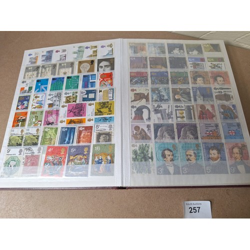 257 - Rare Book Full Of Various English Stamps (100's if not 1000's)