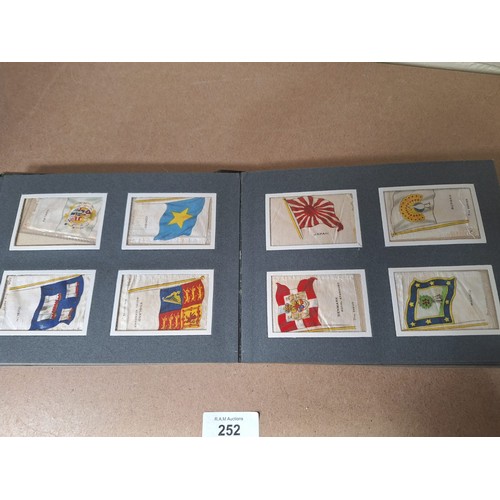 252 - Book Of Antique Silk Cigarette Cards 50+