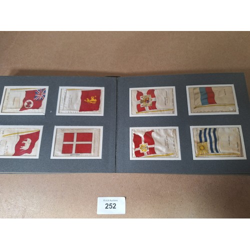 252 - Book Of Antique Silk Cigarette Cards 50+