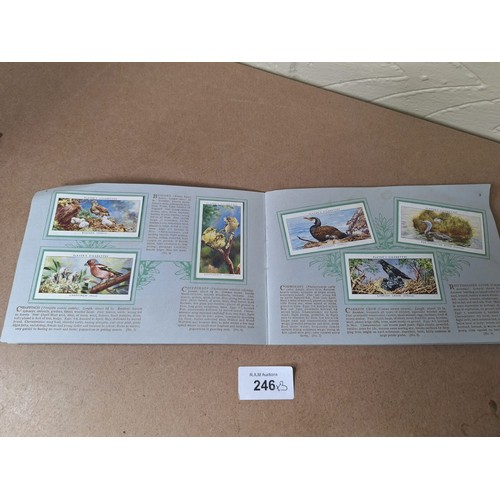 246 - Vintage Card Books x3 To Include Our King and Queen, Air Raid Precautions and Birds and Their Young