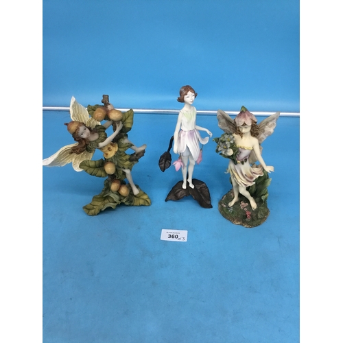 360 - Regency Fine Arts Flower Fairy’s x3