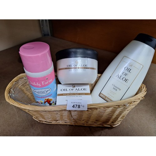 478 - Beauty Products x4 In a Basket