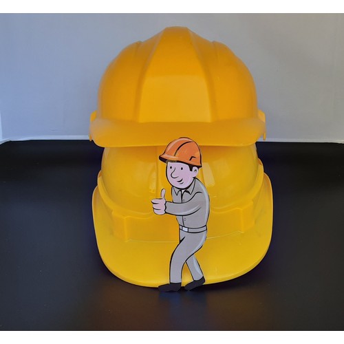 51 - Builders Hard Hats x2