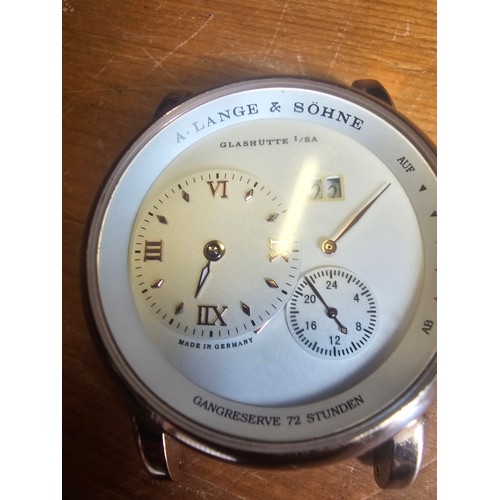 138 - A. Lange and Sohne Watch (Needs Finger Fixing Back)