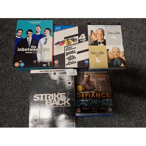 223 - Large Selection of New and Used DVDs and Blue Rays