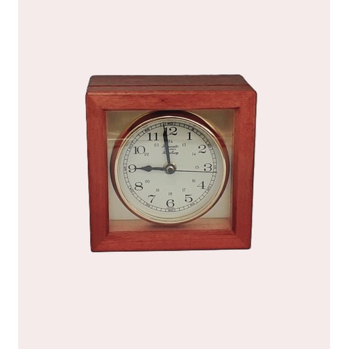 784 - German Clock in Wooden Box