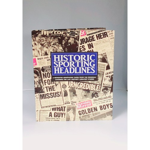 788 - Large Book - History of Sporting Headlines