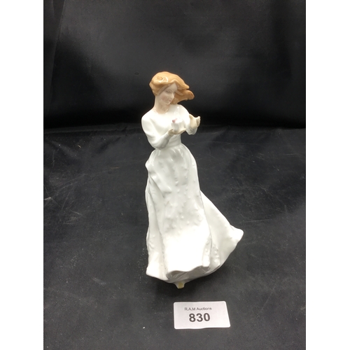 830 - Royal Doulton 6” figure thank you hw3390