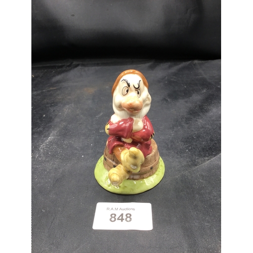 848 - Royal Doulton Snow White grumpy sw11