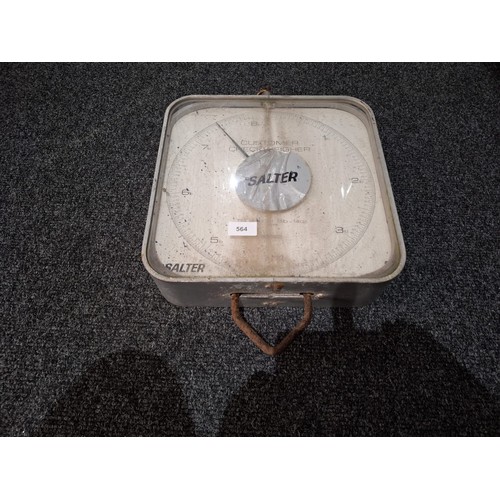 564 - Vintage Customer Weight Checker by Salter Double Sided