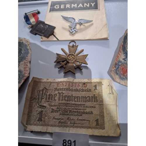 891 - Super Rare German WW2 Lot Collected By F Brown