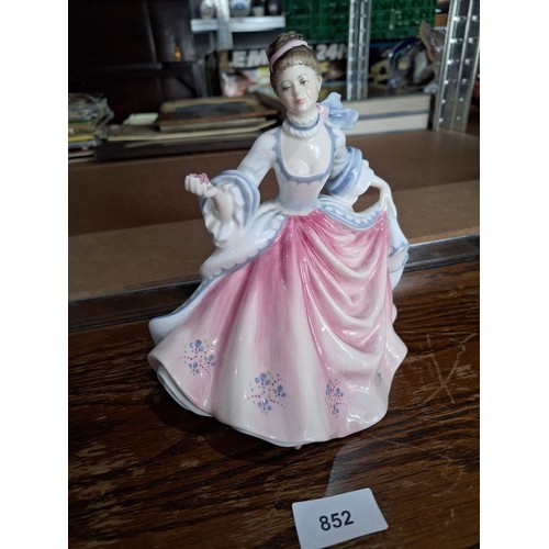 852 - Royal Doulton 8” figure rebecca HN2805