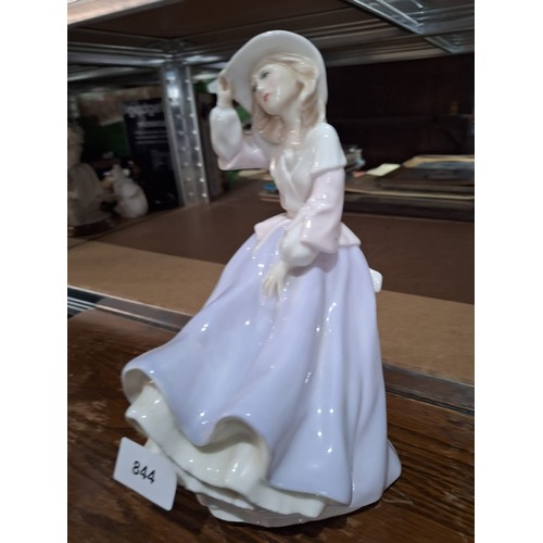 844 - Royal Doulton 10” figure reflections “free as the wind” HN 3139