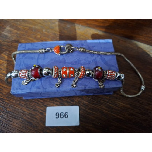 966 - Boxed Presented As Pandora Necklace (Has Marks)