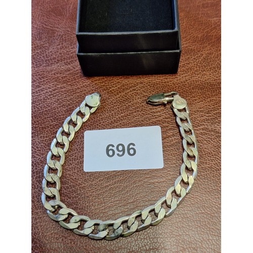 696 - Boxed 925 Italian silver bracelet