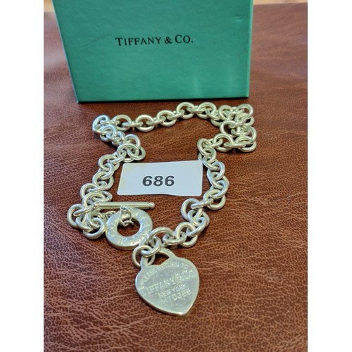 686 - Presented as Tiffany + Co necklace