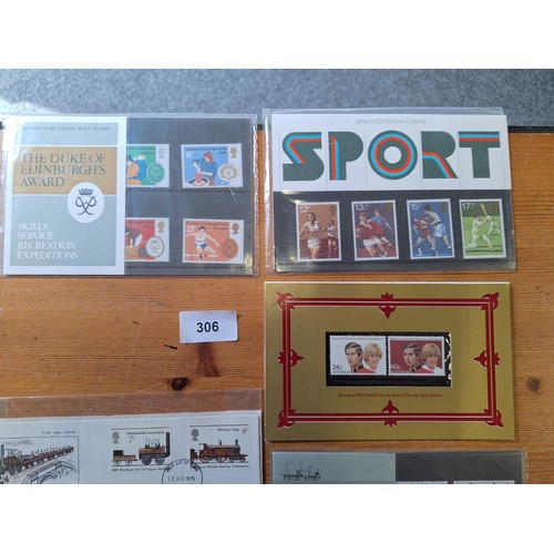 306 - Collectable Post Cards x10 To Include Adverts and Stamps