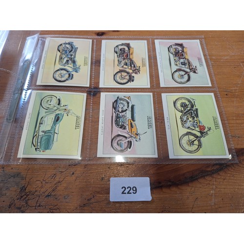 229 - Rare Set Of Ariel Bike Cards Golden Era