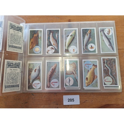 205 - Full Set Of Wills Cards Fish and Bait 1991