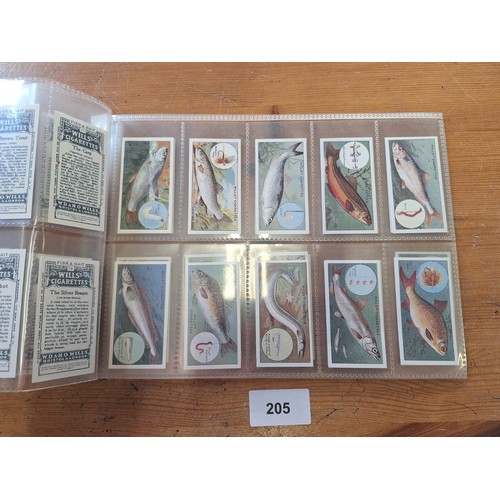 205 - Full Set Of Wills Cards Fish and Bait 1991