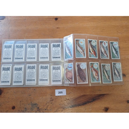 205 - Full Set Of Wills Cards Fish and Bait 1991