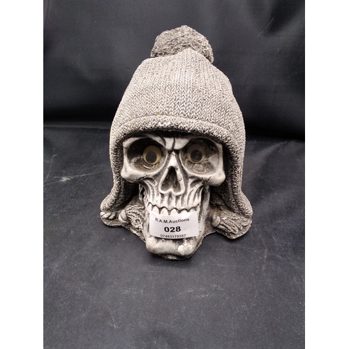 28 - Heavy Concrete Skull