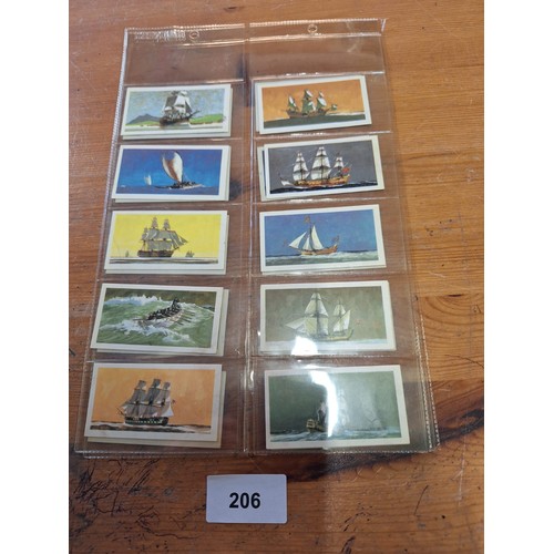 206 - Full Set Of Brooke Bond Sign Of Ships In The Sleeve