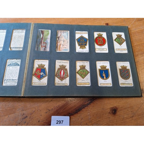 297 - Vintage/Antique Wills Cigarette Album Many Cards