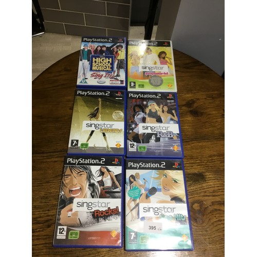 395 - Playstation 2 Games x6