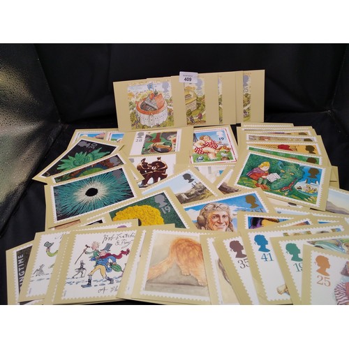 409 - Royal Mail Pre Stamped Unused Postcards x50