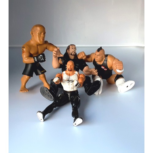 627 - 4 x WWE Wrestling Figures