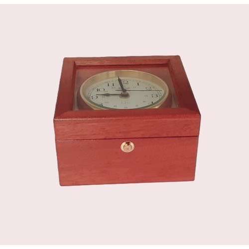 784 - German Clock in Wooden Box