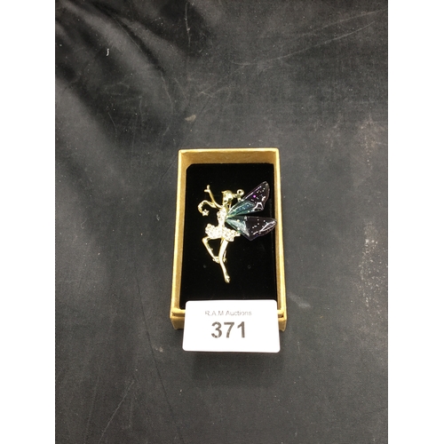 371 - Ladies Fairy Brooch