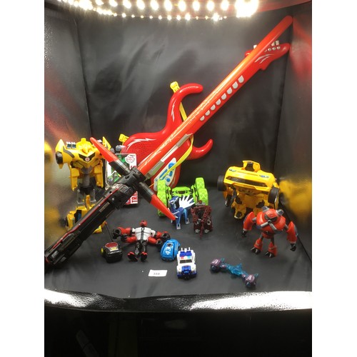 359 - Selection of Assorted Toys To Include Sword, Guitar, Transformers, Figures etc.