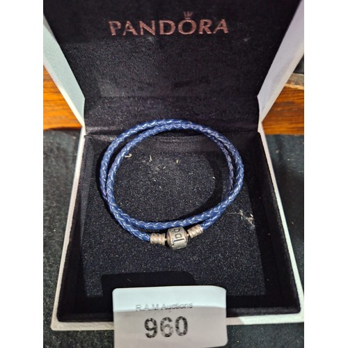 960 - Boxed Pandora Bracelet