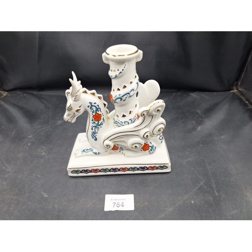 764 - Imperial Dragon Of Heaven and Earth Candlestick