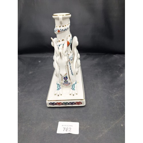 762 - Imperial Dragon Of Heaven and Earth Candlestick