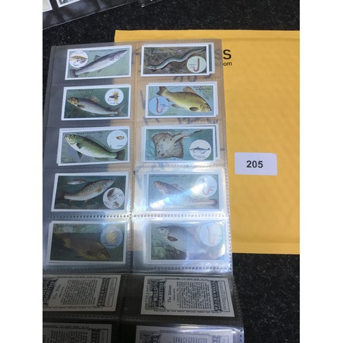 205 - Full Set of Wills Cards Fish and Bait 1991