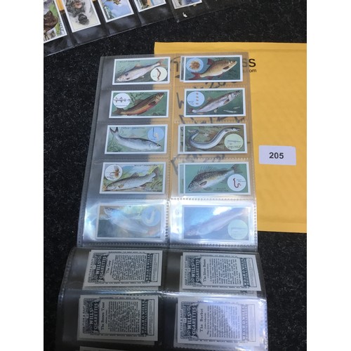 205 - Full Set of Wills Cards Fish and Bait 1991