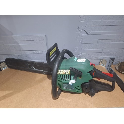 836 - Qualcast Petrol Chainsaw In Working Order (Not Tested)